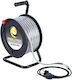 Prolutech Bandă LED Impermeabilă 220V Lumină Alb Natural 50m Tip SMD2835 cu Sursă de Alimentare