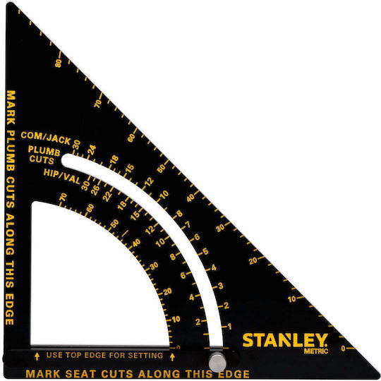 Stanley Builders / Construction Aluminum Angle Ruler Length 30cm