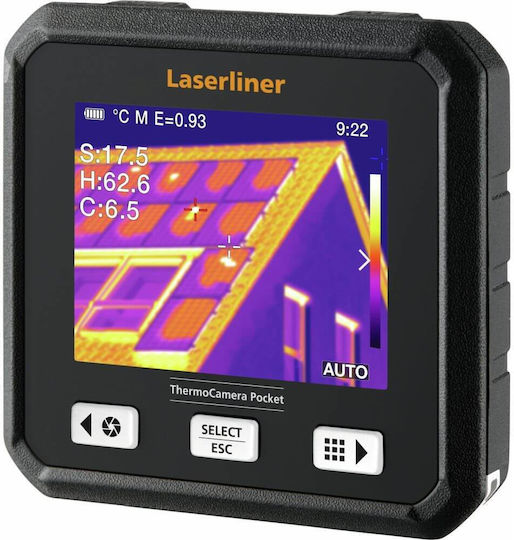 Laserliner LL-082.079A Compact Thermal Camera with 2.8" Screen for Temperatures from 20°C to 550°C