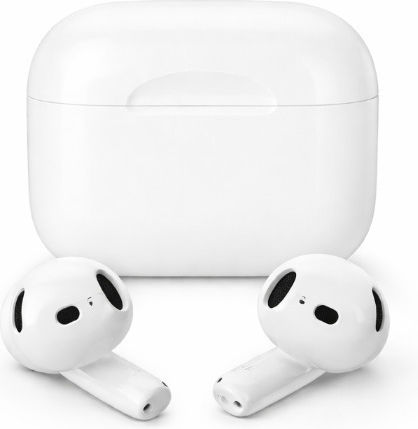 Andowl Earbud Bluetooth Handsfree Headphones with Charging Case White