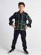 Kids Casual Short Blue Jacket