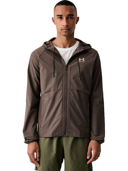 Under Armour Windproof Brown Jacket