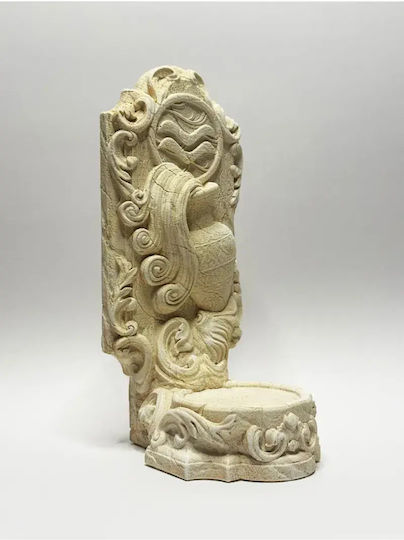 SteweHome Decorative Vase Stone 21x9xH10cm