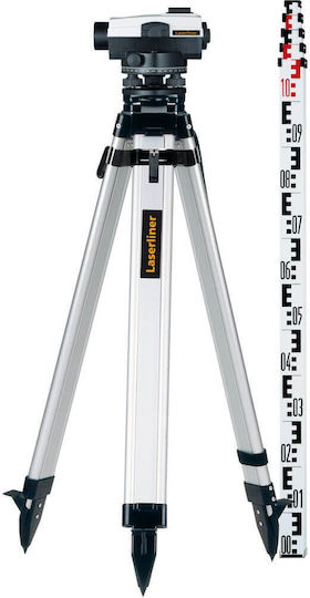 Laserliner Automatic Optical Level with Tripod & Rod 26x