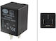 Flasher Relay 24v 4 Contacts Mercedes 814 Hella 4dm004639061