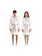 Ramel Kids Bathrobe Beige Hooded
