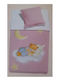 Manterol Casa Spanische Babydecken Kinderbett Alfa Samt Beigefarbe 110x140cm
