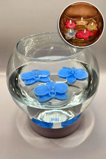 SteweHome Ароматични Соеви Свещи Орхидея 3 Бройки SteweHome Ароматични Соеви Свещи Орхидея 3 Бройки