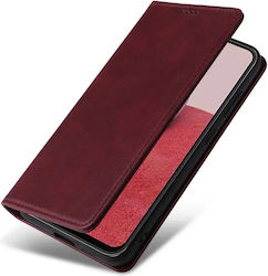 Калъф Книга От Изкуствена Кожа Бордо Galaxy A53 Oppo A53 / A53s Калъф Книга От Изкуствена Кожа Бордо Galaxy A53 Oppo A53 / A53s