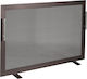 Viometal Metallic Fireplace Screen 80x53cm Bronze