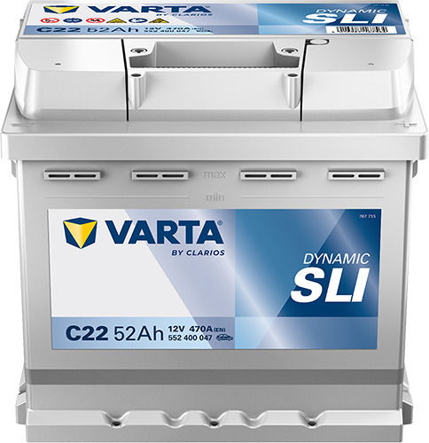Varta Auto-Batterie Dynamic Sli C22 52Ah