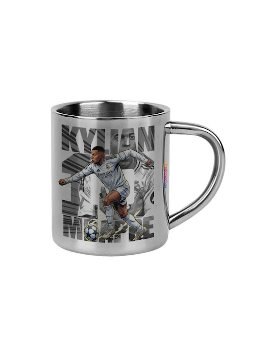 Koupakoupa Kylian Mbappe France Metallic Mug wi...