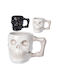 Halloween Totenkopf Tasse Keramik in Verschiedene Designs (Verschiedene Designs)