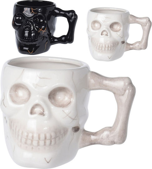 Halloween Totenkopf Tasse Keramik in Verschiedene Designs (Verschiedene Designs)