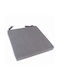 Decocraft Wasserdichtes Gartenstuhlkissen Grau 50x50cm