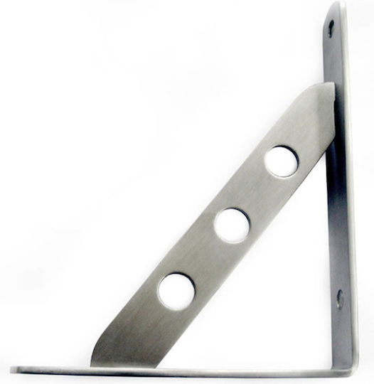 Metalor Shelf Bracket Made Of Stainless Steel In Silver Colour 150x110mm SSB-1612