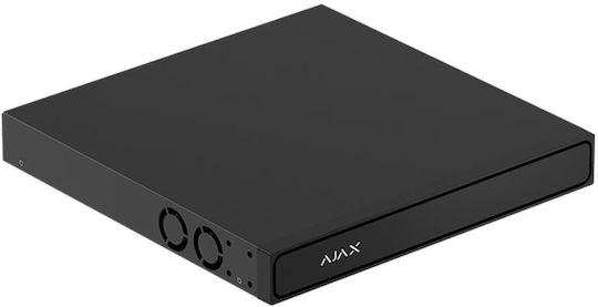 Ajax Systems H2DAI2GAC Superior Black NVR Recorder 8 Channel with 4K Resolution