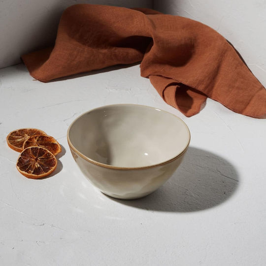 Estia Vignette Stoneware Serving Bowl Round Ceramic Grey 6pcs