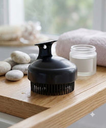 Βούρτσα Σιλικόνης Μασάζ Care Black