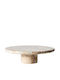 Muubs Decorative Marble Beige Platter 30x30x8.5cm