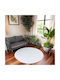 Strado Round White Rug Φ160cm