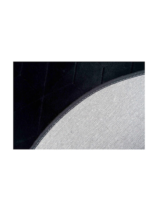Strado Χαλί Στρογγυλό Black Φ140cm