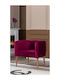 Purple Armchair 60x55x55cm