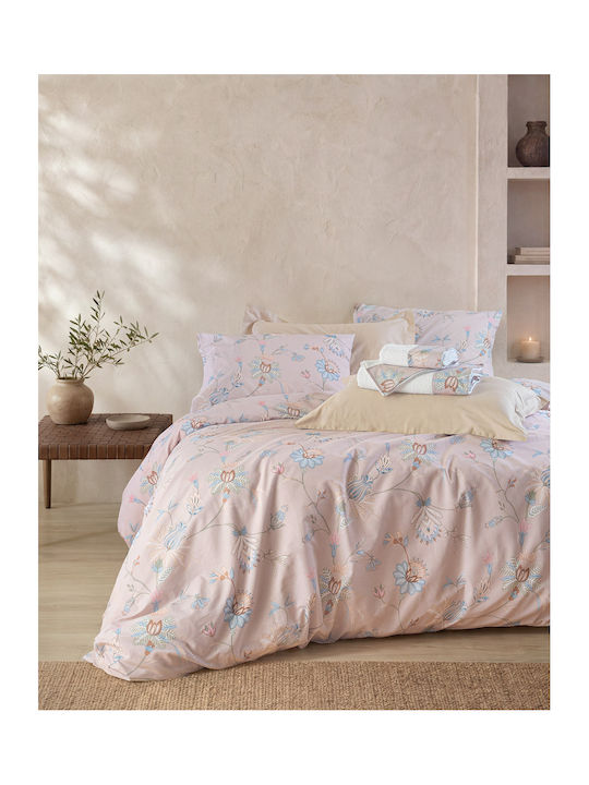 Rythmos Nezure Bed Sheets King Size 260x280cm P...