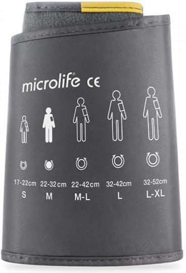 Microlife Conical Soft Cuff Medium Μαύρη 22-32 Cm Περιχειρίδα Μπράτσου Medium 1τμχ