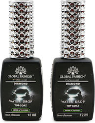 Global Fashion Top Coat / Strat De Bază Pentru Lacuri Simple 12ml Water Drop Global Fashion Top Coat / Strat De Bază Pentru Lacuri Simple 12ml Water Drop
