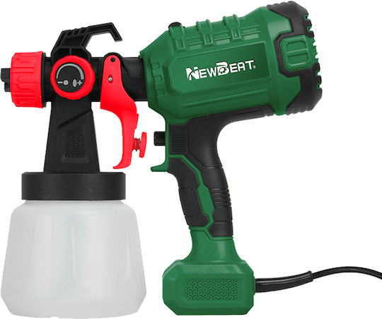NewBeat Pistol electric de vopsit 600W cu recipient de 1lt