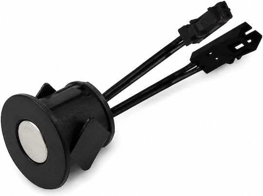 Design Light Unterputzmechanismus für LED-Dimmschalter mit Touch-Funktion in Schwarz