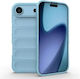 Silikon Rückseite Hülle Hellblau Motorola Edge 50 Neo / Edge 60 Neo