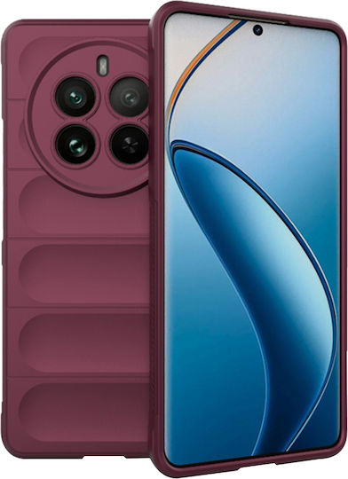 Back Cover Din Silicon Burgund (Oppo Reno15 F)