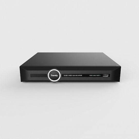 Tiandy TC-R3110-4HA Καταγραφικό NVR 10 Καναλιών με Ανάλυση 4K