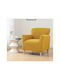 SteweHome Elastische Abdeckung Sessel Gelb 60x85cm