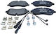 Brake Pads Front Ford Transit 2.2 Tdci 13 2600766