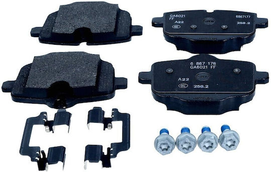 Brake Pads Bmw Rear 5 6 7 X3 X5 2.0-4.4 15 34216867175