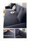 SteweHome Elastische Abdeckung Für Dreisitziges Sofa Grau 195x230cm