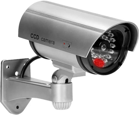 Фалшива Камера за Наблюдение Ir Led Camera – Сребриста