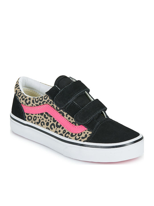 Vans Old Skool V Παιδικά Sneakers Μαύρα