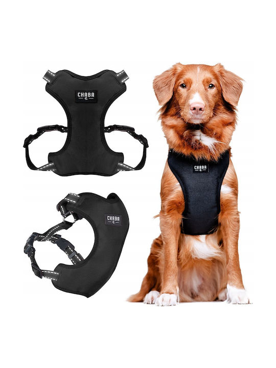 Chaba Dog Harness Guard Comfort M 2.0cm/43-52cm Black
