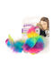 Pawise Rainbow Bird Jucărie Pentru Pisici Formă De Pasăre Multicoloră Pene Catifelate Moi 12 Cm