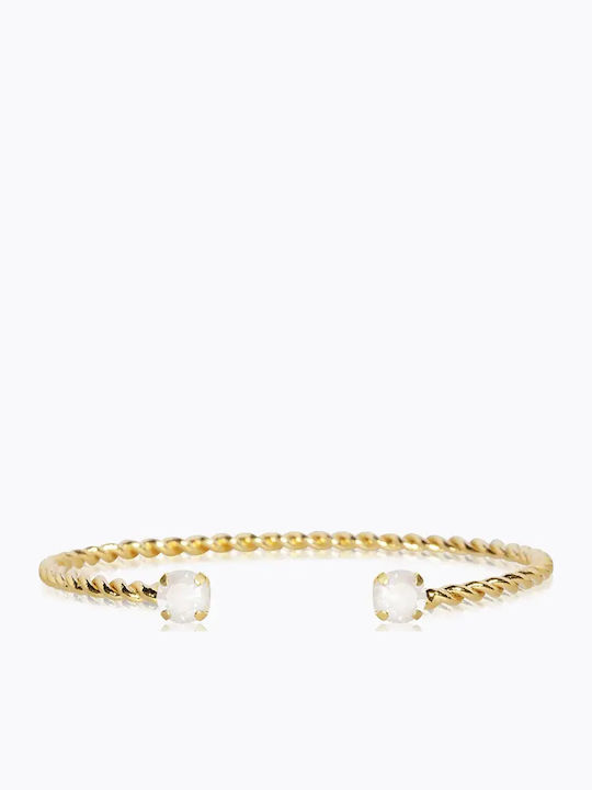 Mini Twisted Bracelet Milky White