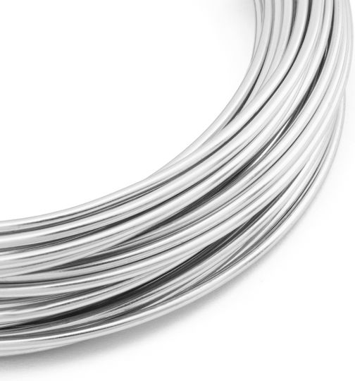 Diva Aluminium Draht 2mm 12m Silber Verpackung 1 Pack