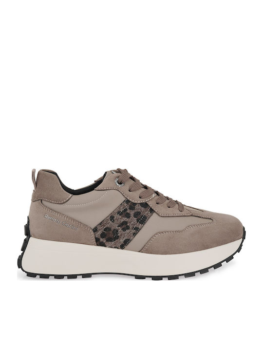 Renato Garini Γυναικεία Sneakers Khaki
