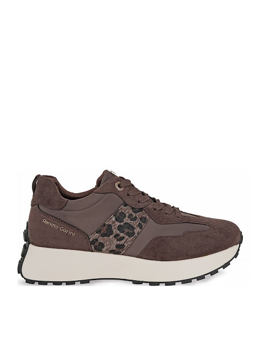 Renato Garini Γυναικεία Sneakers Καφέ