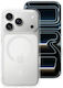 Forcell Калъф Pixel 9 Pro Xl 10 Pro Xl 11 Pro Xl F-protect Clear Hybrid Premium Съвместим с Magsafe Прозрачен