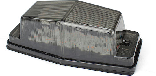 LED Индикаторна Светлина 12 LED 12/24V Опушен Амбър 130 мм 0221