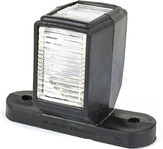 Set 2 Lumini De Volum Pentru Camioane Cu 6 Leduri 24v Roșii Albe Ambre 70 Mm 0139